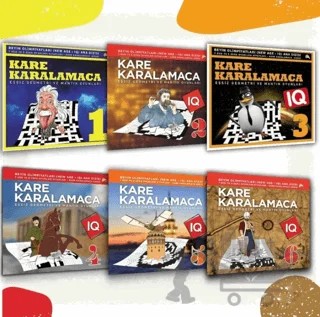 Kare Karalamaca Seti 1 - 7' den 70' e Akıl ve Mantık Oyunları – Ahmet Karaçam – Ekinoks Yayın Grubu kitap kapağı