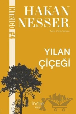 Yılan Çiçeği – Hakan Nesser – İndie Yayınları kitap kapağı