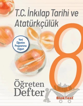 8. Sınıf T.C. İnkılap Tarihi ve Atatürkçülük Öğreten Defter – Kolektif – Tudem Yayınları - Bayilik kitap kapağı