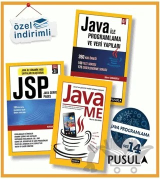 Java Programlama Seti (Set 14) – Murat Balkan, Numan Pekgöz, Bülent Çobanoğlu – Pusula Yayıncılık kitap kapağı