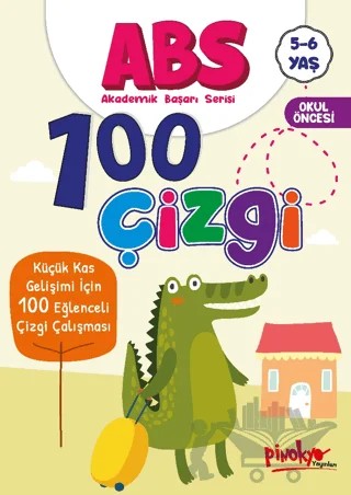 ABS 5-6 Yaş 100 Çizgi – Buçe Dayı – Pinokyo Yayınları kitap kapağı