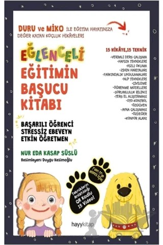 Eğlenceli Eğitimin Başucu Kitabı – Nur Eda Kasap Süslü – Hayykitap kitap kapağı