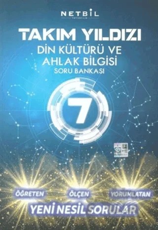 7. Sınıf Takım Yıldızı Din Kültürü ve Ahlak Bilgisi Soru Bankası – Kolektif – Netbil Yayıncılık kitap kapağı