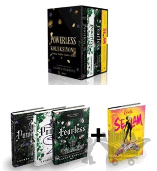 Powerless - Powerful - Fearless + Disney Cruella Selam Zalim Yürek (Hediye) – Lauren Roberts – Beta Byou kitap kapağı