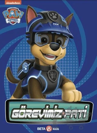 Paw Patrol Rubble Görevimiz Pati – Steve Sullivan, Andy Guerdat – Beta Kids kitap kapağı
