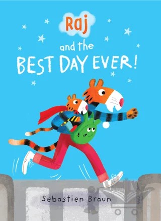 Raj and the Best Day Ever – Sebastien Braun – Templar Publishing kitap kapağı