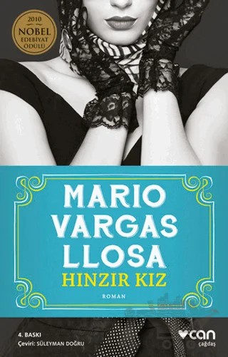 Hınzır Kız – Mario Vargas Llosa – Can Yayınları kitap kapağı