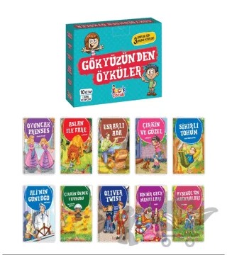 Gökyüzünden Öyküler (10 Kitap + Soru Kitapçığı) – Kolektif – Bıcırık Yayınları kitap kapağı