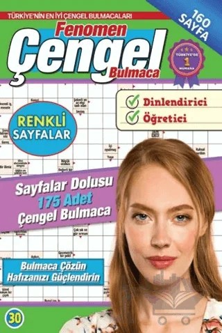 Fenomen Çengel Bulmaca 30 – Bertan Kodamanoğlu – Maxi Yayıncılık kitap kapağı