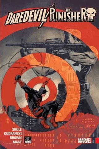 Daredevil - The Punisher – Charles Soule – Marmara Çizgi kitap kapağı
