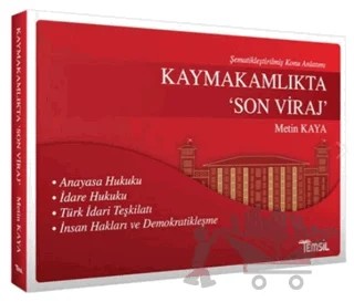 Kaymakamlıkta Son Viraj – Metin Kaya – Temsil Kitap kitap kapağı