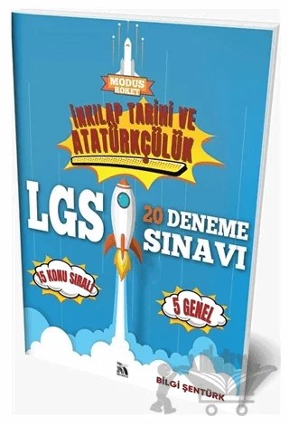 LGS İnkılap Tarihi ve Atatürkçülük 20 Deneme Sınavı – Bilgi Şentürk – Modus Yayınları kitap kapağı