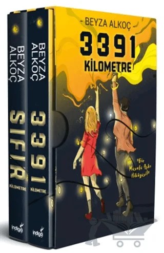 3391 KM Serisi 2 Kitap (Kutulu) – Beyza Alkoç – İndigo Kitap kitap kapağı