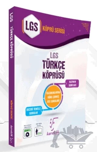 LGS Türkçe Köprüsü – Burcu Aksu Yıldırım, Neşe Sezer Cemali – Karekök Yayıncılık kitap kapağı