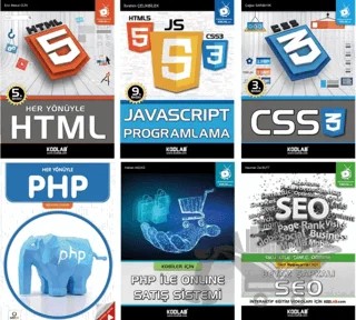 PHP ile WEB Programlama Seti 2 (6 Kitap Takım) – Kolektif – Kodlab Yayın Dağıtım kitap kapağı