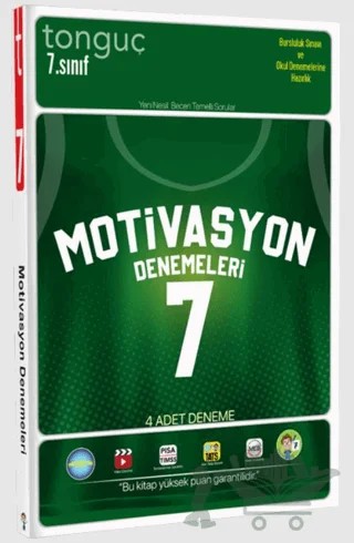 7. Sınıf 4'lü Motivasyon Denemeleri – Kolektif – Tonguç Akademi kitap kapağı