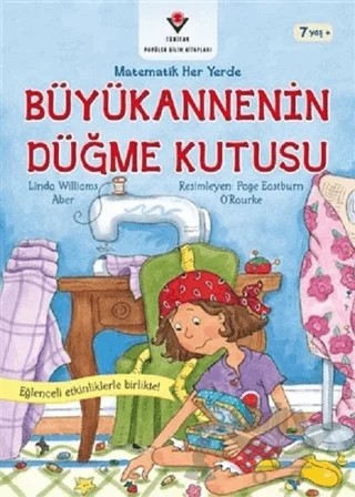 Büyükannenin Düğme Kutusu - Matematik Her Yerde – Linda W. Aber – TÜBİTAK Yayınları kitap kapağı