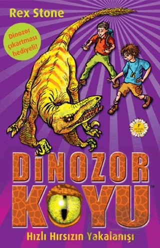 Dinozor Koyu 5 - Hızlı Hırsızın Yakalanışı – Rex Stone – Artemis Yayınları kitap kapağı