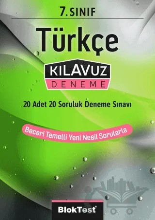7. Sınıf Türkçe Kılavuz Deneme – Kolektif – BlokTest Yayınları kitap kapağı