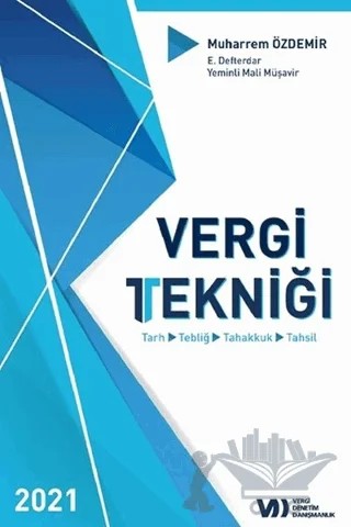 2021 Vergi Tekniği – Muharrem Özdemir – Akis Kitap kitap kapağı