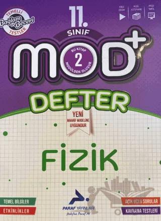 11. Sınıf Mod Fizik Defter – Kolektif – Paraf Yayınları kitap kapağı