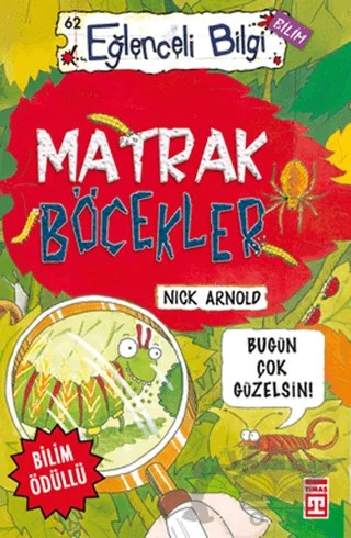 Matrak Böcekler – Nick Arnold – Timaş Yayınları kitap kapağı