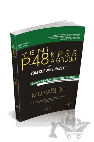 2021 P48 KPSS A Grubu Muhasebe Konu Anlatımlı – İsmail Keleş – Savaş Yayınevi kitap kapağı