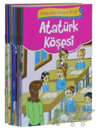 Odamdaki Kitaplık Seti - 10 Kitap Takım – Müfit Aksakal – Ema Çocuk kitap kapağı