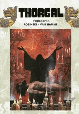 Thorgal - Fedakarlık – Jean Van Hamme – Çizgi Düşler Yayınevi kitap kapağı
