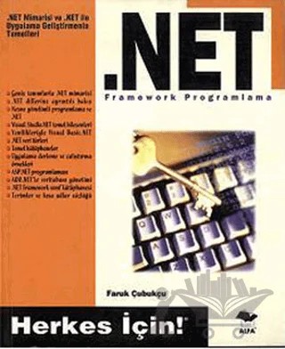 .Net Framework Programlama – Faruk Çubukçu – Alfa Yayınları kitap kapağı