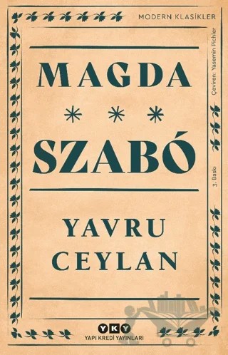 Yavru Ceylan – Magda Szabo – Yapı Kredi Yayınları kitap kapağı