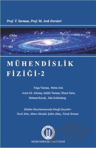 Mühendislik Fiziği - 2 – Metin Arık – Okan Üniversitesi Kitapları kitap kapağı