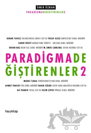 Paradigma Değiştirenler 2 – Ömer Özkan – Hayykitap kitap kapağı