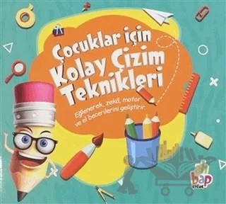 Çocuklar İçin Kolay Çizim Teknikleri – Kolektif – Ahbap Kitap kitap kapağı
