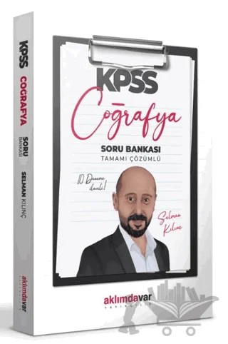 KPSS Genel Kültür Kasırga Coğrafya Tamamı Çözümlü Soru Bankası – Selman Kılınç – Aklımdavar Yayıncılık kitap kapağı