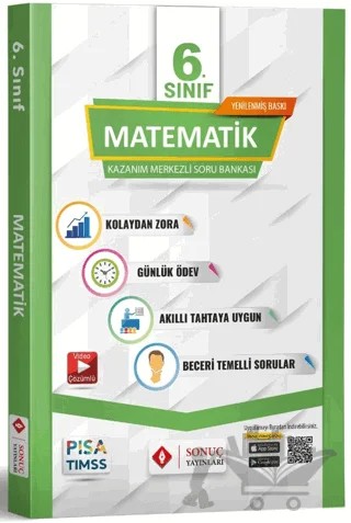 6. Sınıf Matematik Modüler Set – Kolektif – Sonuç Yayınları kitap kapağı