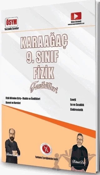 9. Sınıf Fizik Fasikülleri – Mehmet Karaağaç, Mahmut Pala – Karaağaç Yayıncılık kitap kapağı