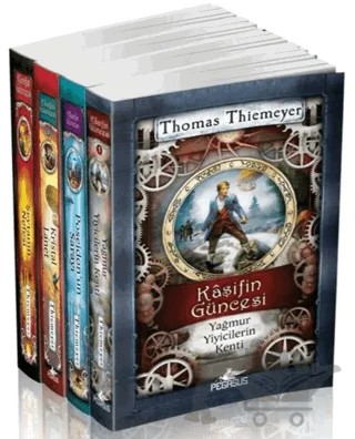 Kaşifin Güncesi Serisi Takım Set (4 Kitap) – Thomas Thiemeyer – Pegasus Yayınları kitap kapağı