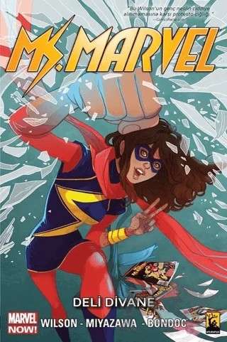 Ms. Marvel 3 - Deli Divane – G. Willow Wilson – Arka Bahçe Yayıncılık kitap kapağı