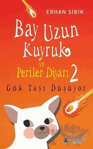 Bay Uzun Kuyruk ve Periler Diyarı 2 - Gök Taşı Düşüyor – Erhan Şibik – Kayalıpark Çocuk kitap kapağı