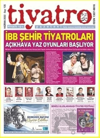 Tiyatro Gazetesi Sayı: 135 Haziran 2022 – Tiyatro Gazetesi kitap kapağı