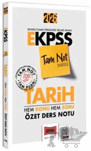 2026 E-KPSS Tam Not Serisi Tarih Hem Konu Hem Soru Özet Ders Notu – Kollektif – Yargı Yayınevi kitap kapağı