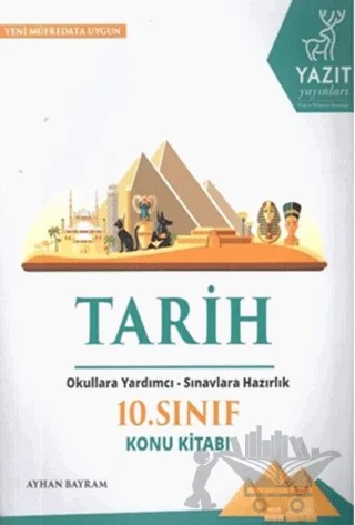Yazıt 10. Sınıf Tarih Konu Kitabı – Ayhan Bayram – Yazıt Yayıncılık kitap kapağı