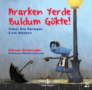 Ararken Yerde Buldum Gökte! - Yıldızı Geç Parlayan Z'nin Hikayesi – Göknur Birincioğlu – İş Bankası Kültür Yayınları kitap kapağı