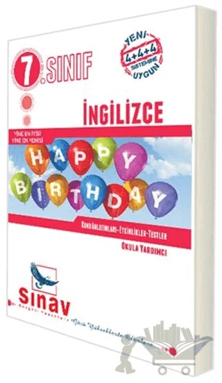 7. Sınıf İngilizce Konu Anlatımları - Etkinlikler - Testler – Kolektif – Sınav Yayınları kitap kapağı