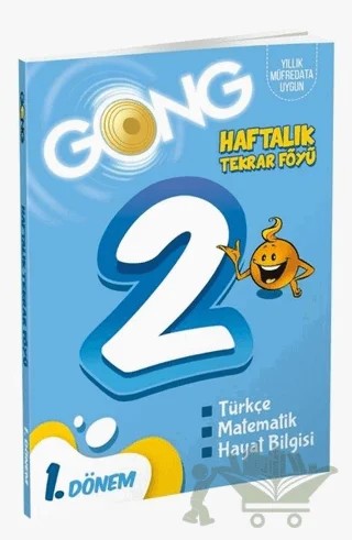 GONG 2. Sınıf 1. Dönem Haftalık Tekrar Föyü – Kolektif – Eğiten Kitap kitap kapağı