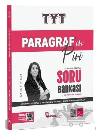 YKS TYT Paragrafın Piri Soru Bankası Çözümlü – Öznur Fırat – Hoca Kafası Yayınları kitap kapağı