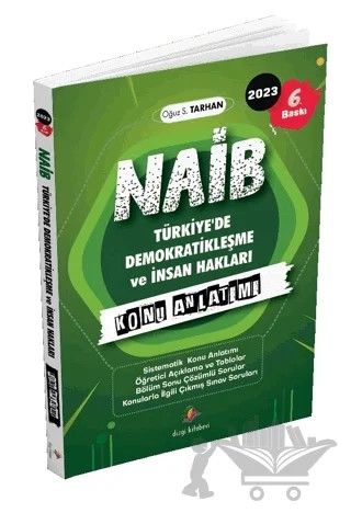 Naib İnsan Hakları ve Demokratikleşme Konu Anlatımı ve Çözümlü Sorularla – Oğuz S. Tarhan – Dizgi Kitap kitap kapağı