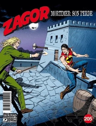 Zagor Sayı 205 - Mortimer: Son Perde – Moreno Burattini – Lal Kitap kitap kapağı