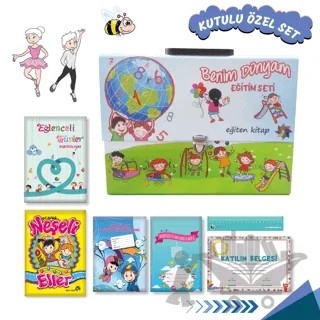 Benim Dünyam Eğitim Seti Kutulu Özel Set (4-5 Yaş) – Yeter Akbıyık – Eğiten Kitap kitap kapağı